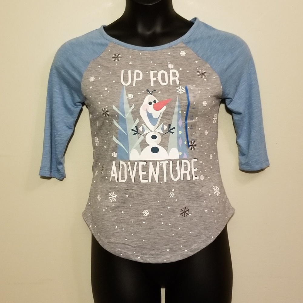 Olaf's Frozen Adventure Disney Top L (10-12)